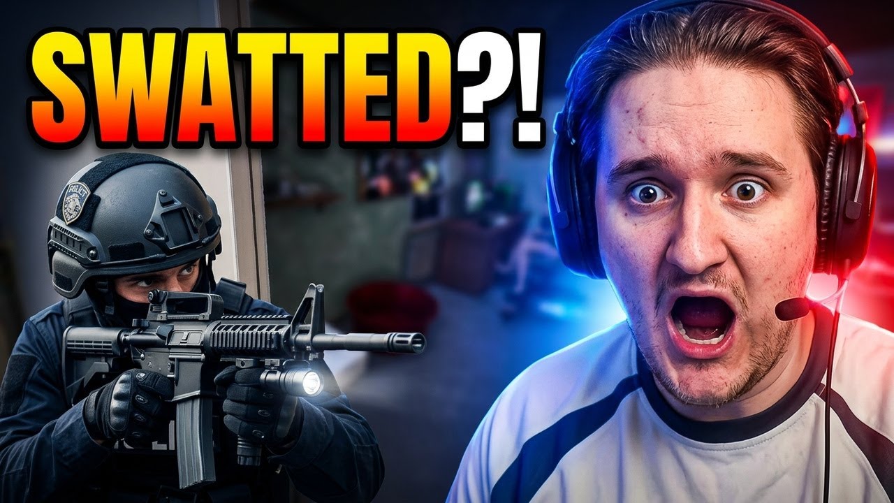 WE GOT SWATTED ON STREAM?! | Streamer Life Simulator Ep. 3!