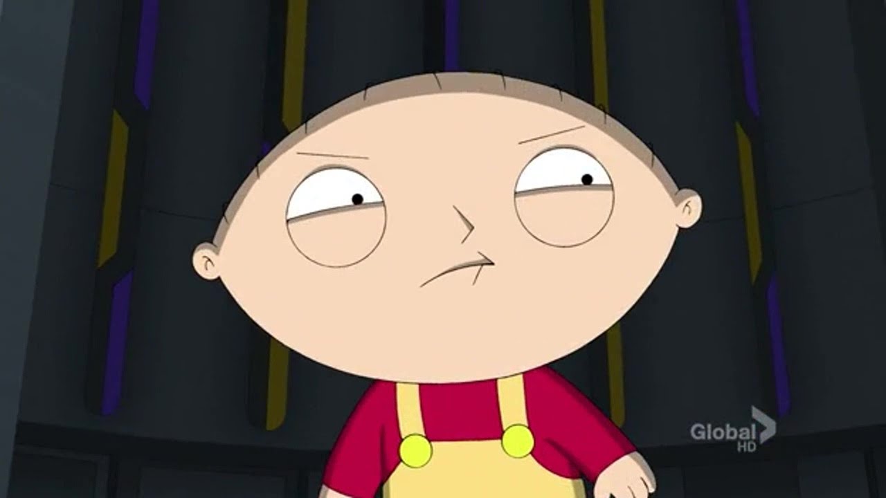 Family Guy - Evil Stewie appears