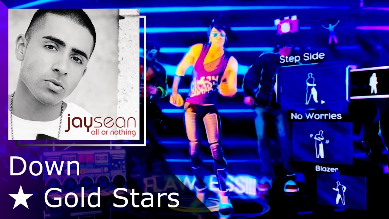 『DC1』 Dance Central - Down 「Hard - Gold Stars」 [Oblio]