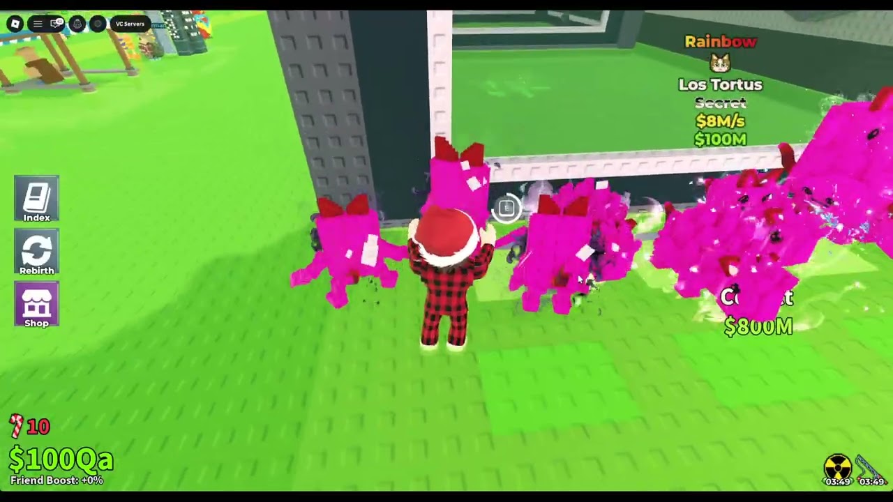 Playing steal a brainrot opening lucky blocks