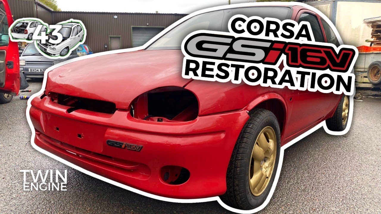 Super Clean Corsa B GSi Restoration - Vlog043