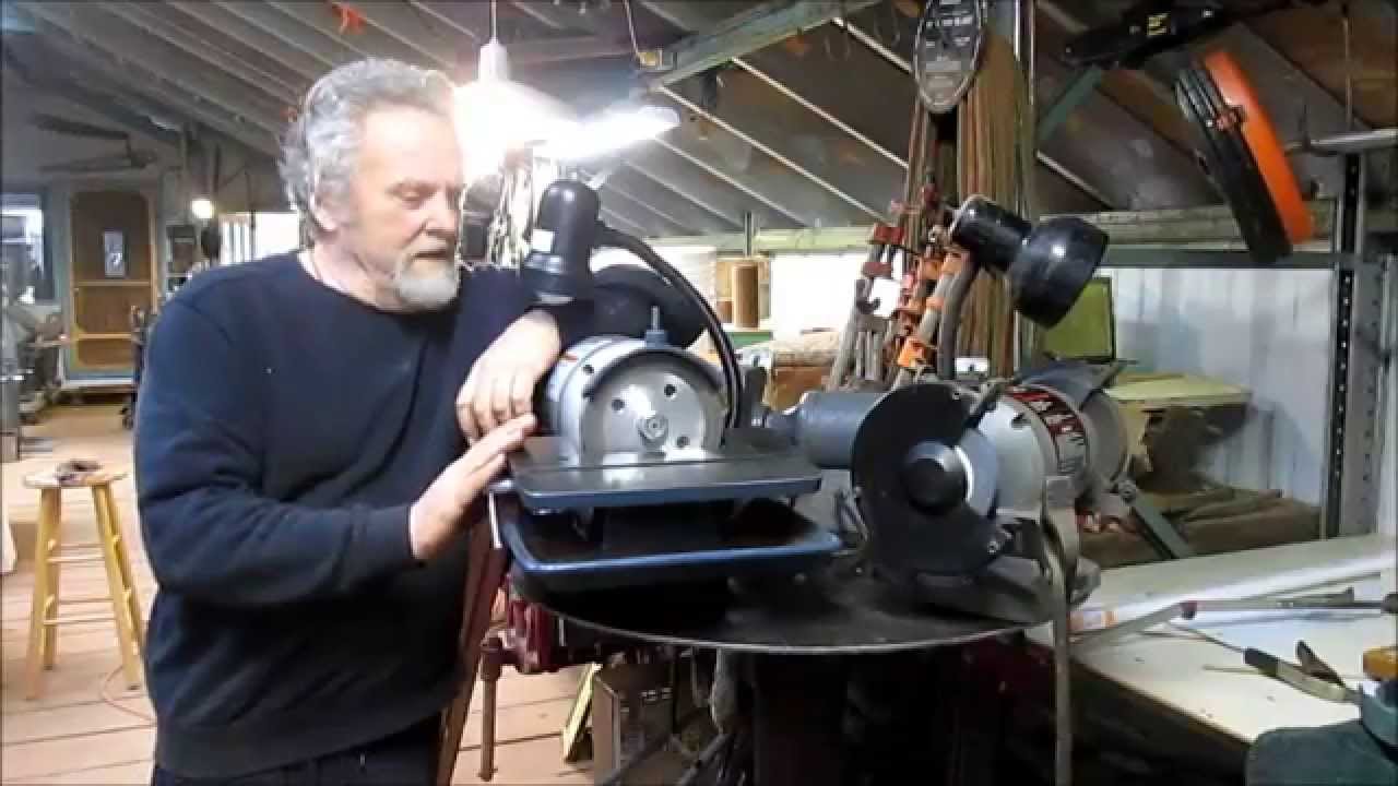 Making a lazy susan for my bench grinders