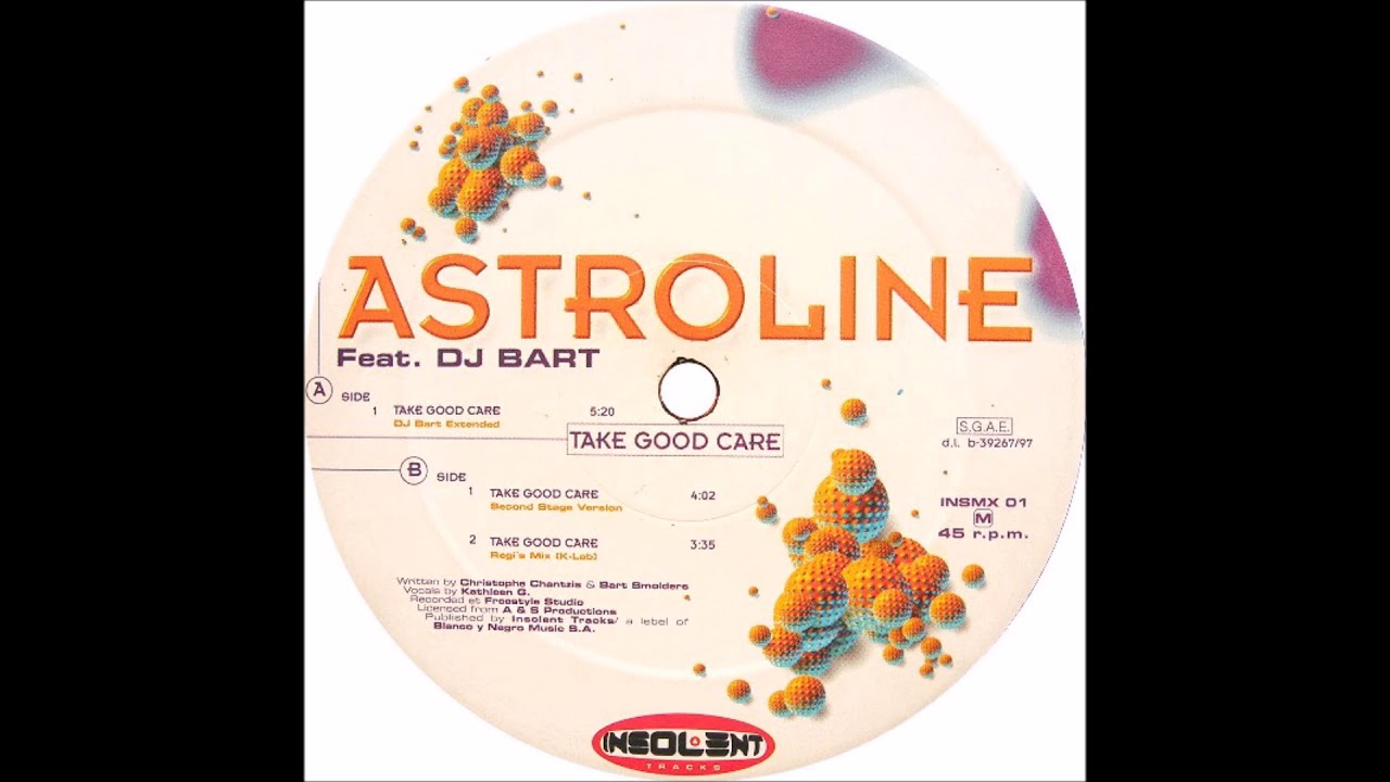 Astroline Feat. DJ Bart - Take Good Care (DJ Bart Extended) (1997)