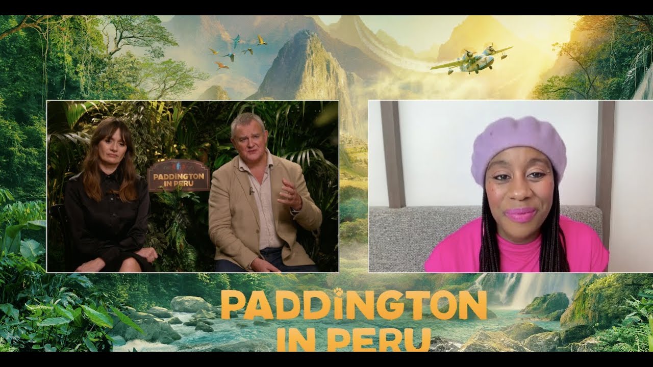 Hugh Bonneville and Emily Mortimer Talk Paddington in Peru