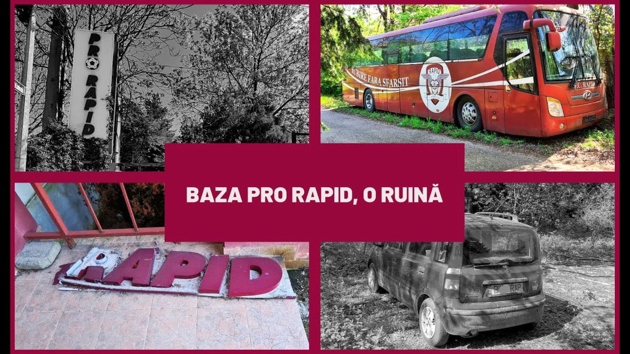 Baza Pro Rapid arată HORROR! Șerpi, câini maidanezi și boscheți peste o istorie întreagă