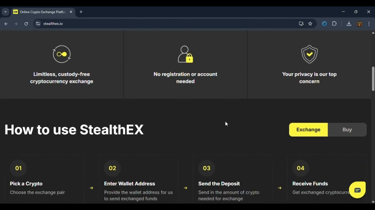 Swap Crypto Privately Without KYC