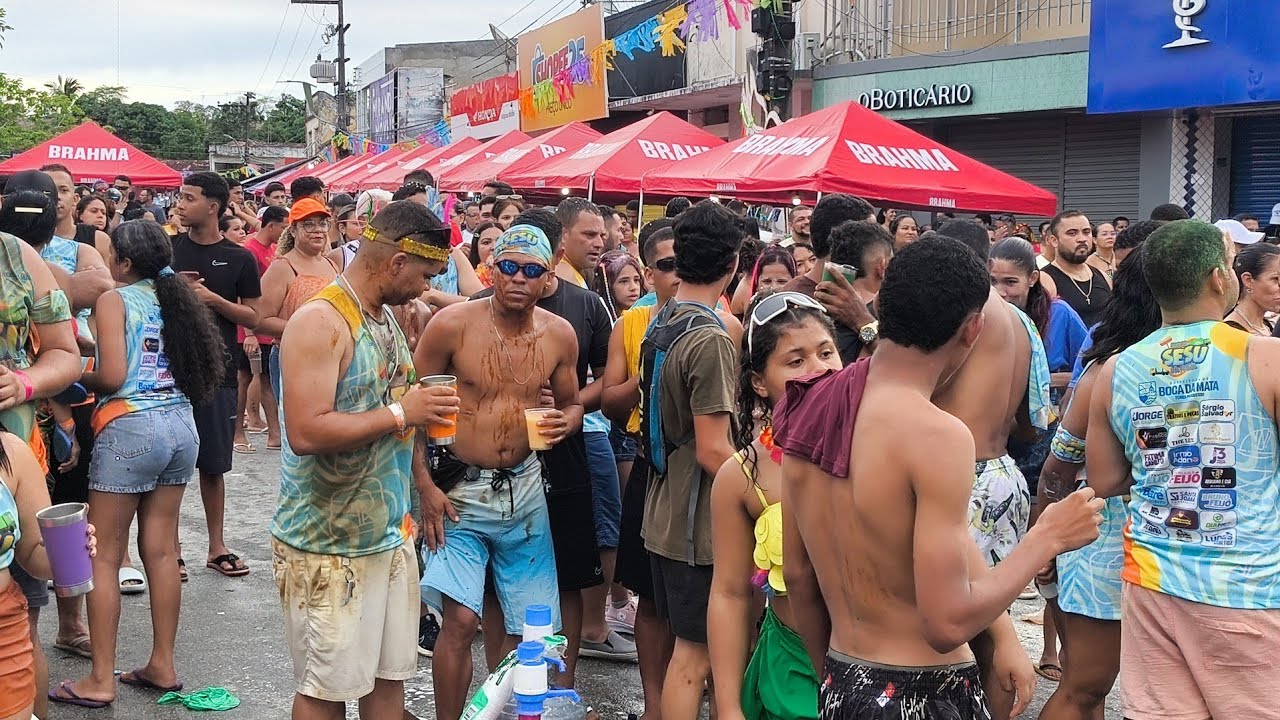 Imagens do alto do carnaval de Boca da Mata com Garota Sertaneja CarnaBM 2026