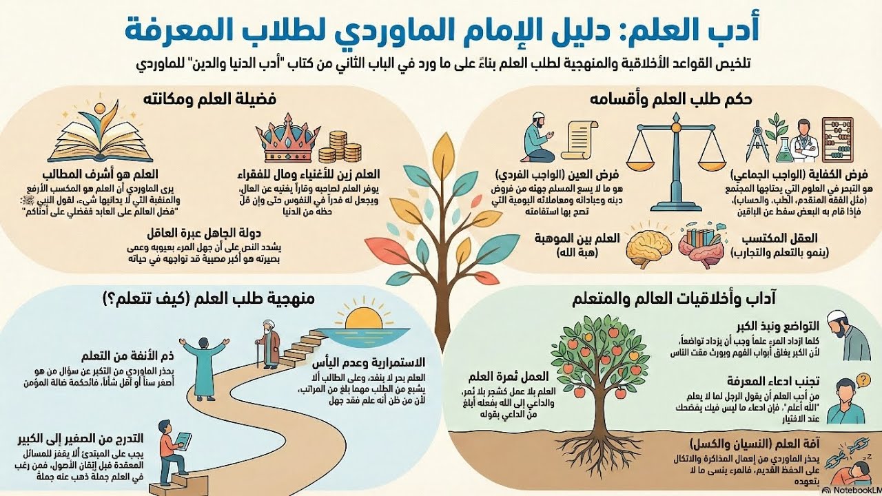 أدب الدنيا والدين (العلم)