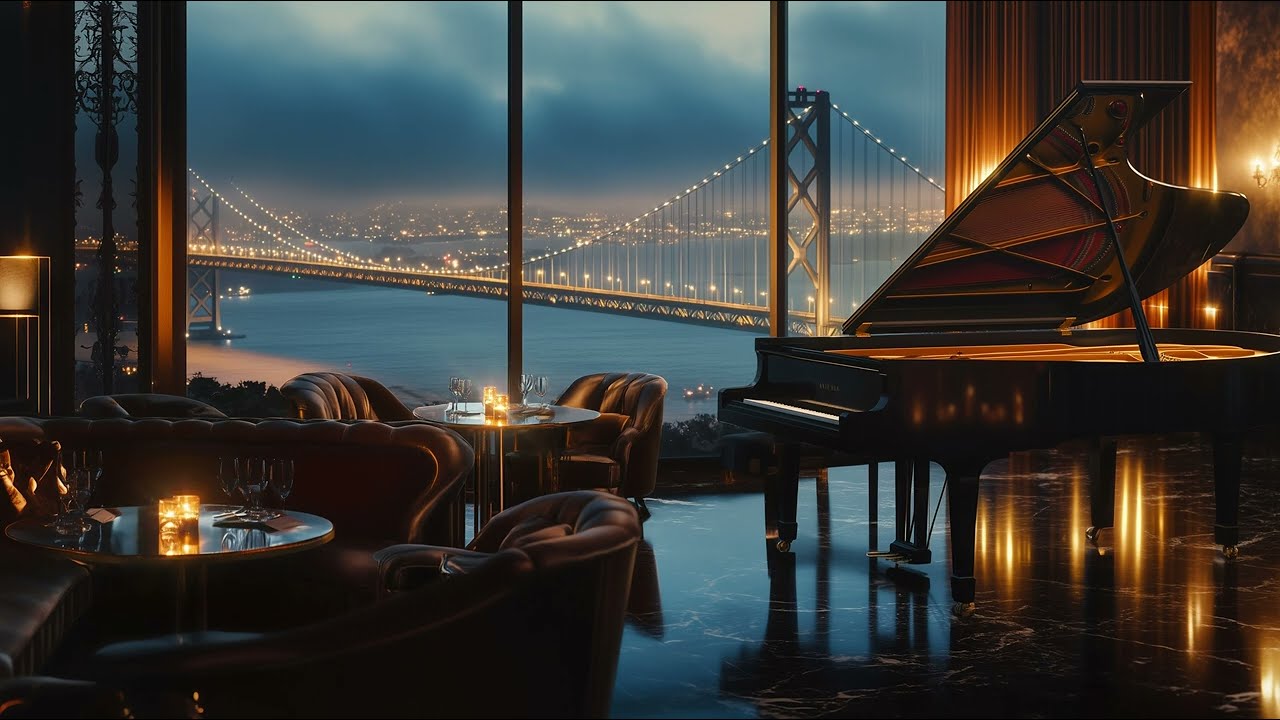 Bay Bridge Nights &ndash; Elegant San Francisco Jazz Ambience Overlooking the Bay 🌉🎶