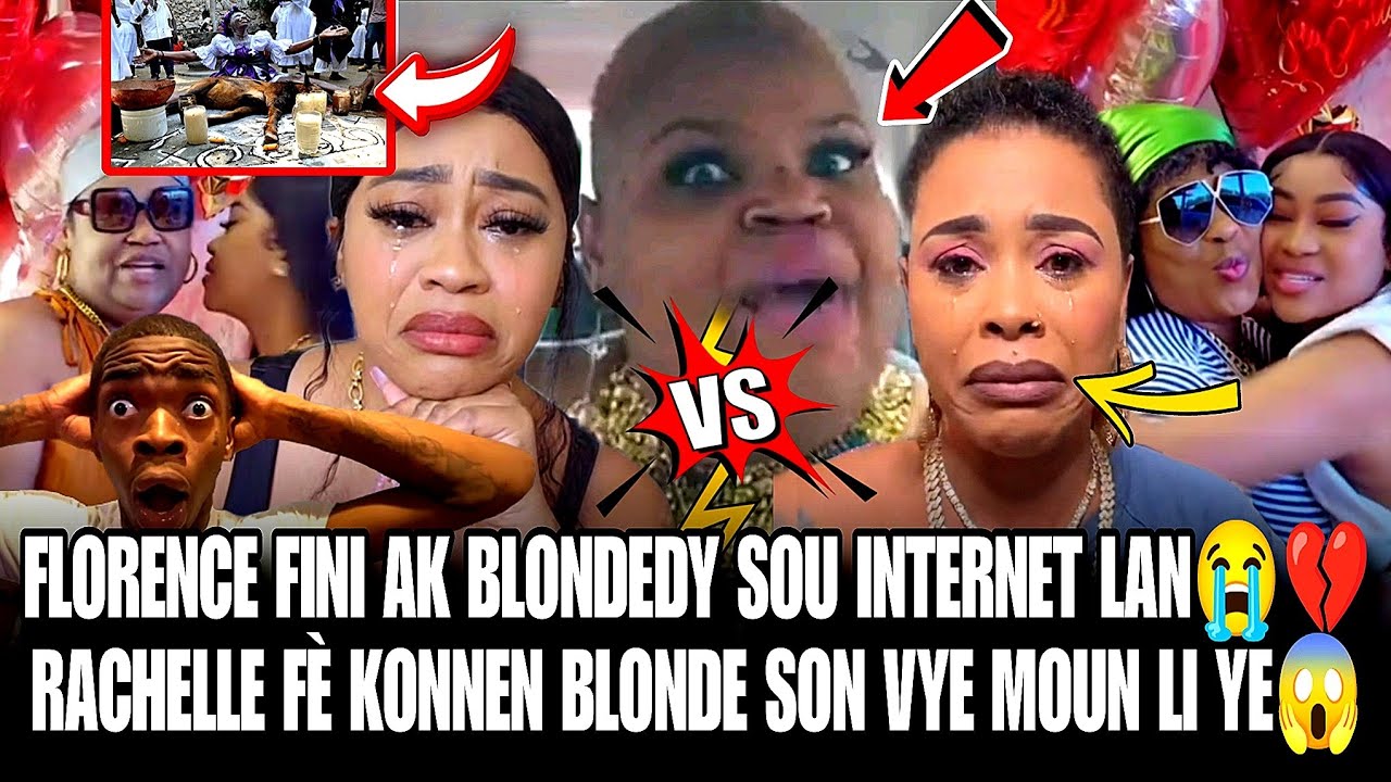 FLORENCE SOUFLETE BLONDEDY ANKÒ 😱💔SOU INTERNET LAN WOY RACHELLE FÈ KONNEN BLONDE PA KLAS POU LI😱