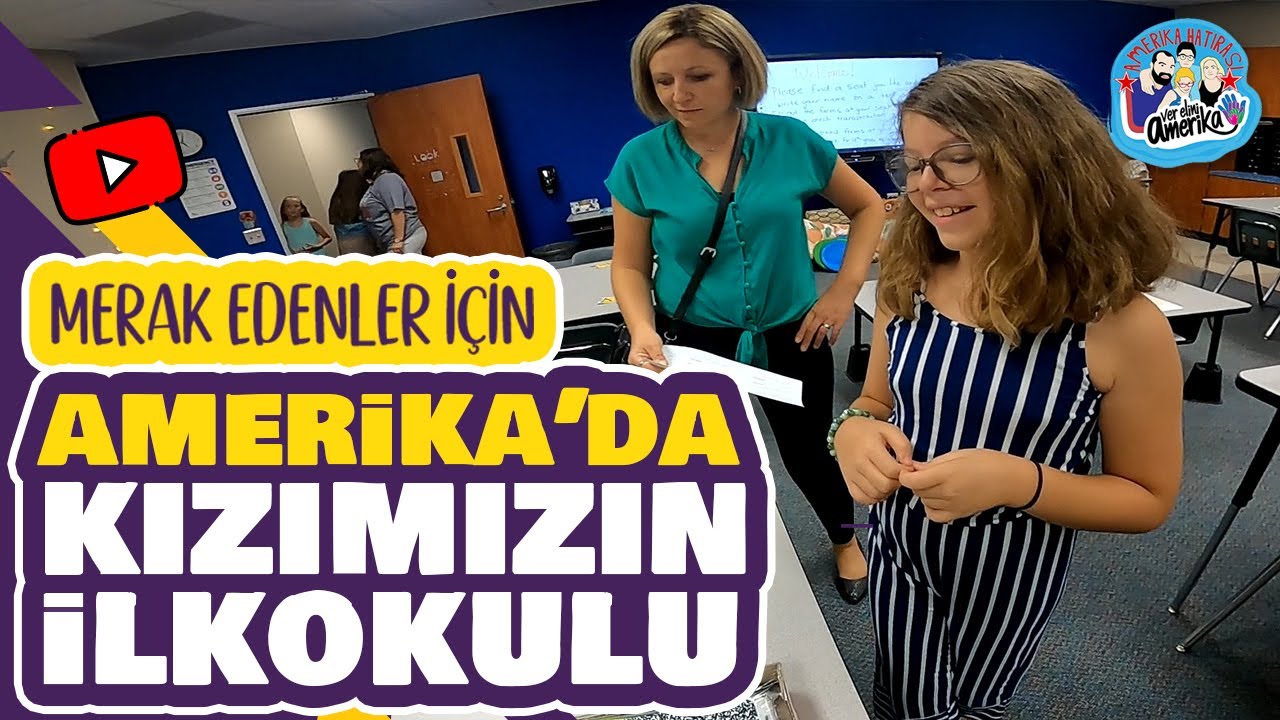 Merak edenler i&ccedil;in Amerika'da Kızımızın İlkokulu - Amerikan Eğitim Sistemi #169