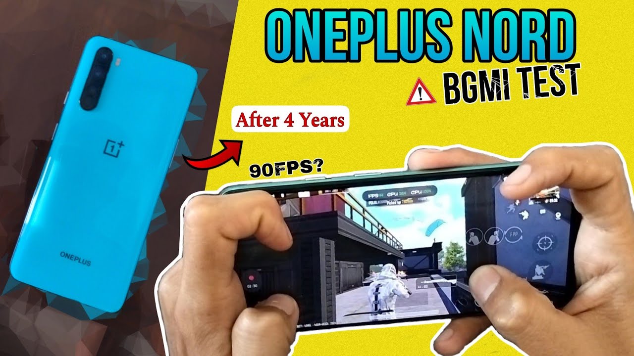 Oneplus Nord Pubg / Bgmi Test | 2024 Handcam Gaming Review😡🥵 #oneplusnord #pubgmobile #oneplus
