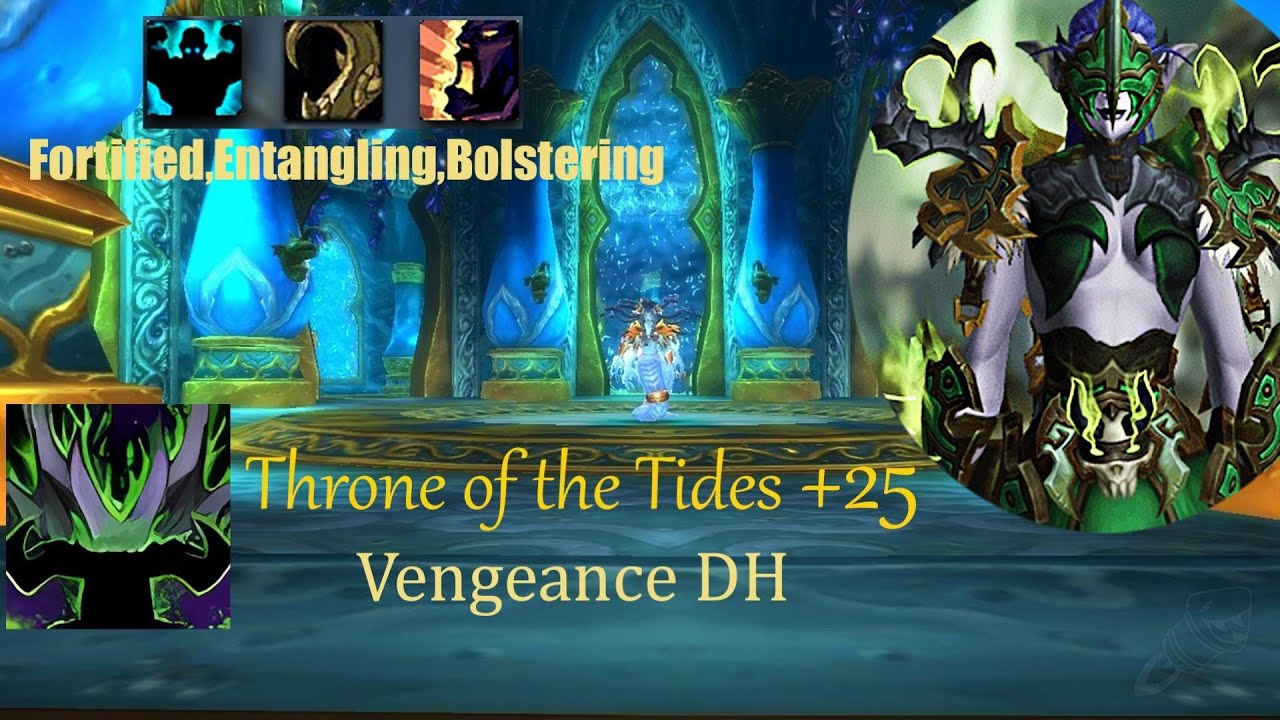 Demon Hunter Vengeance | Throne of the Tides +25 | POV | Dragonflight Season 3 (10.2)