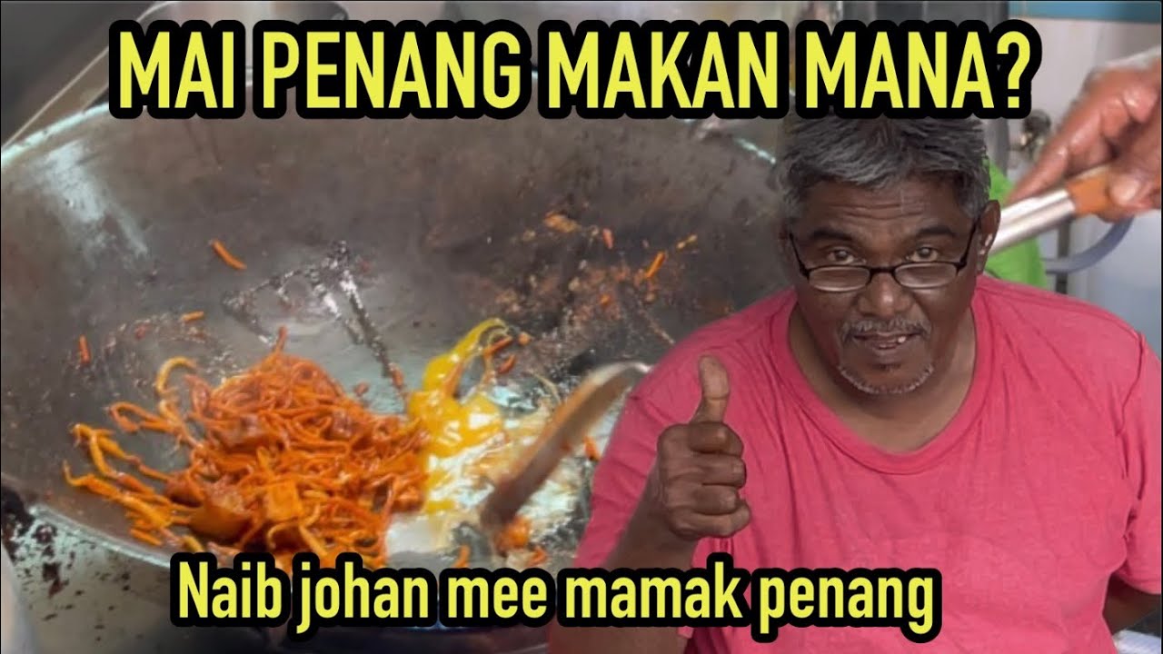 Ina Mee Sotong Hospital || Naib Johan Mee Mamak Penang Foodie || Terbaik mee goreng mamak.
