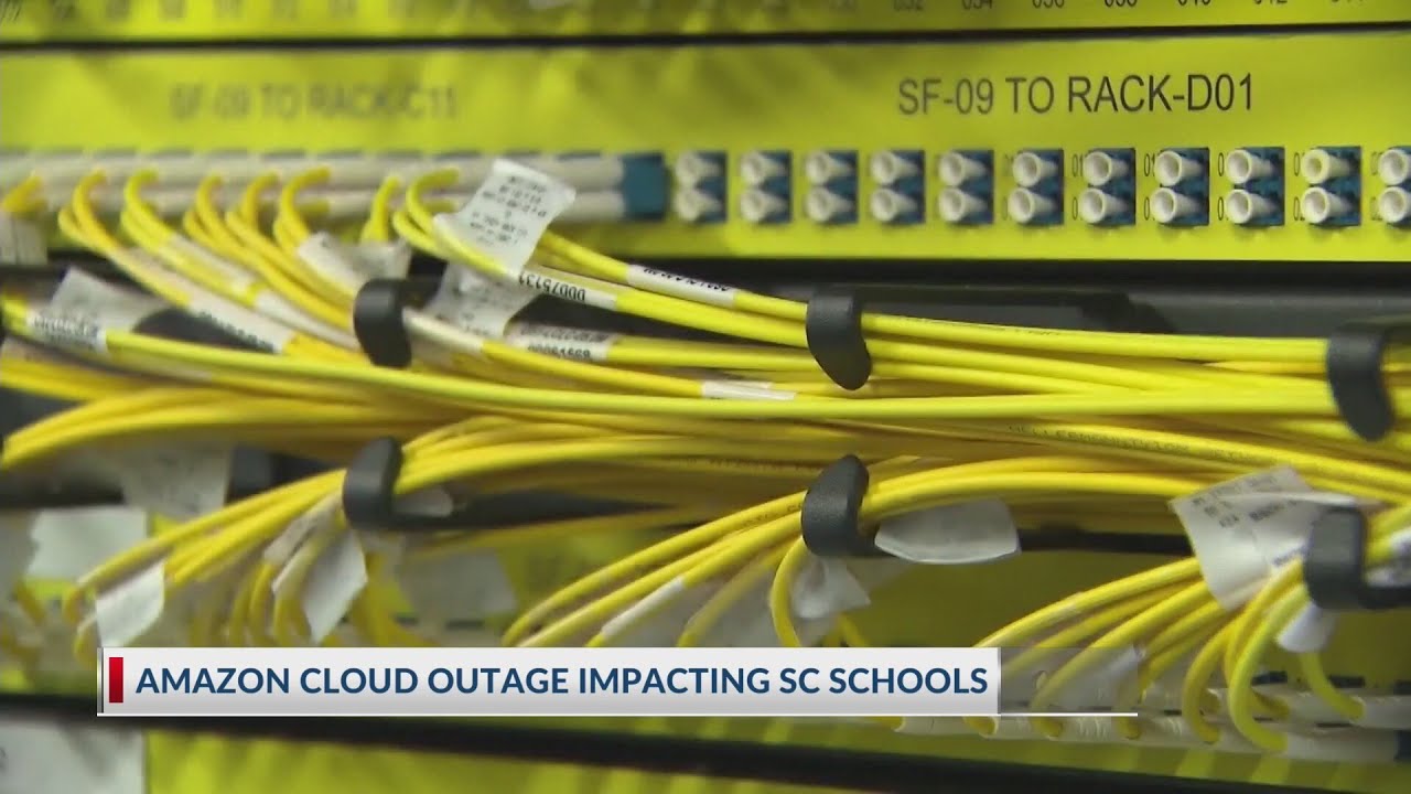 Amazon cloud outage impacting SC schools