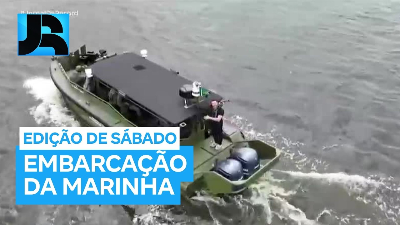 Conheça a lancha blindada da Marinha que entra em operação para patrulhar litoral brasileiro