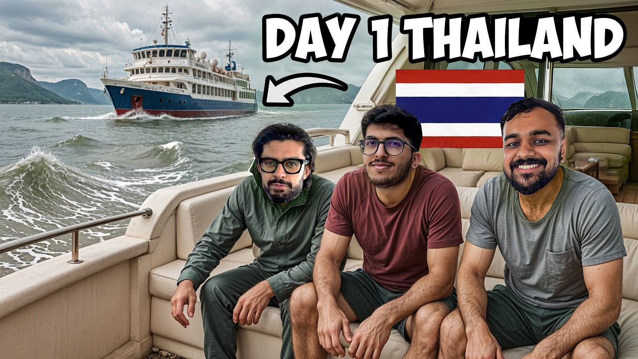 THAILAND MEIN FLOODS | DAY 1 - KOH SAMUI ft. @keswanivaibhav