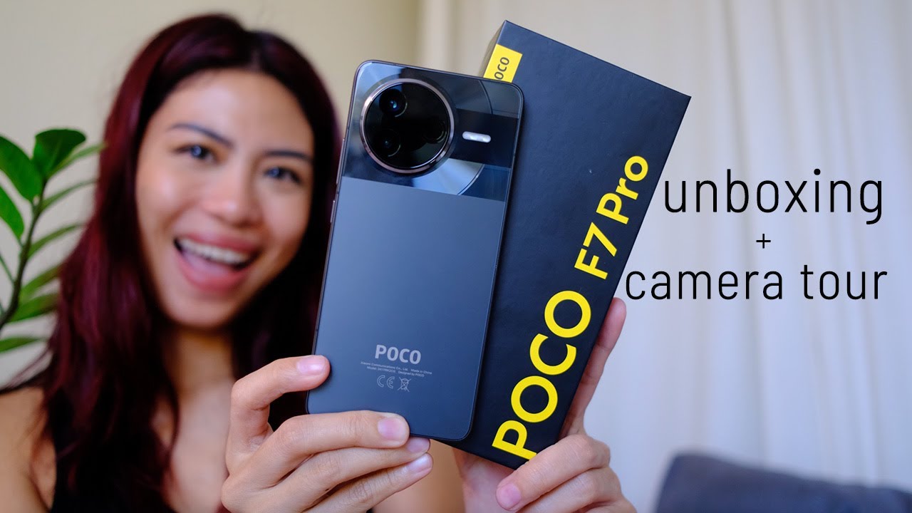 POCO F7 Pro unboxing + CAMERA tour