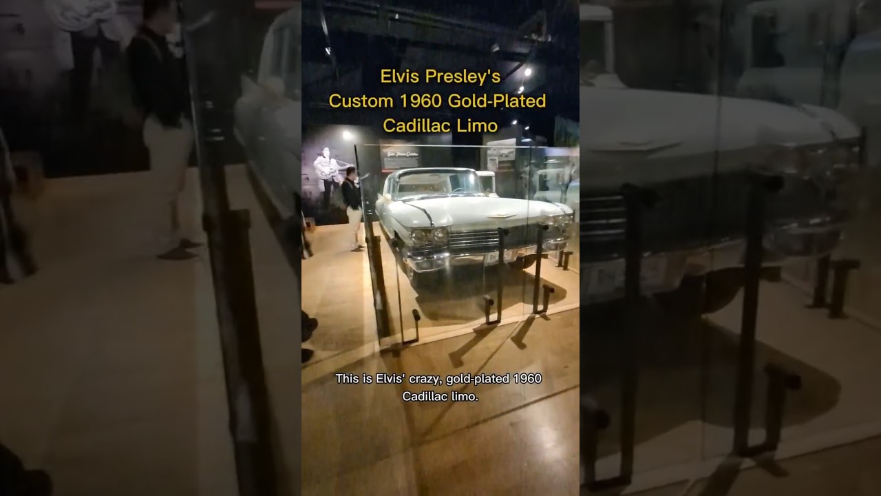 Elvis Presley's Gold Cadillac #classiccar #car #cars #elvispresley #elvis