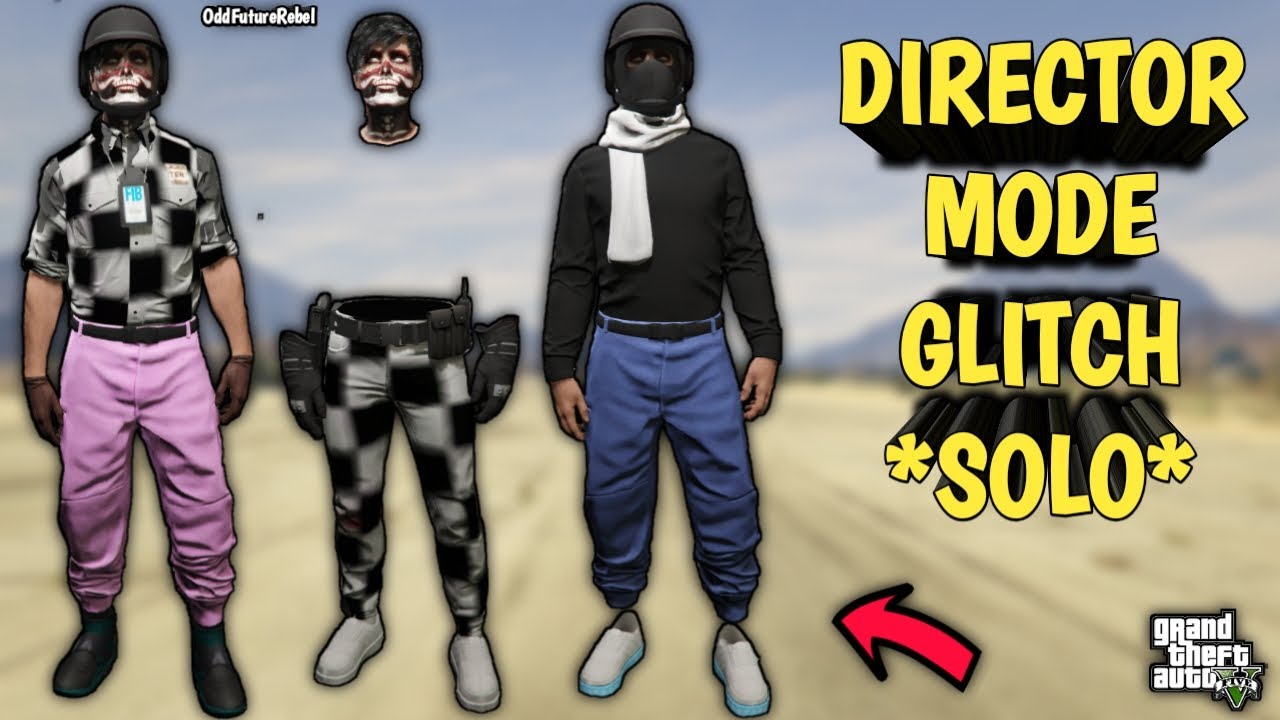 DIRECTOR MODE GLITCH *SOLO* (EASY) - GTA 5 ONLINE (NO DELETING OUTFITS)