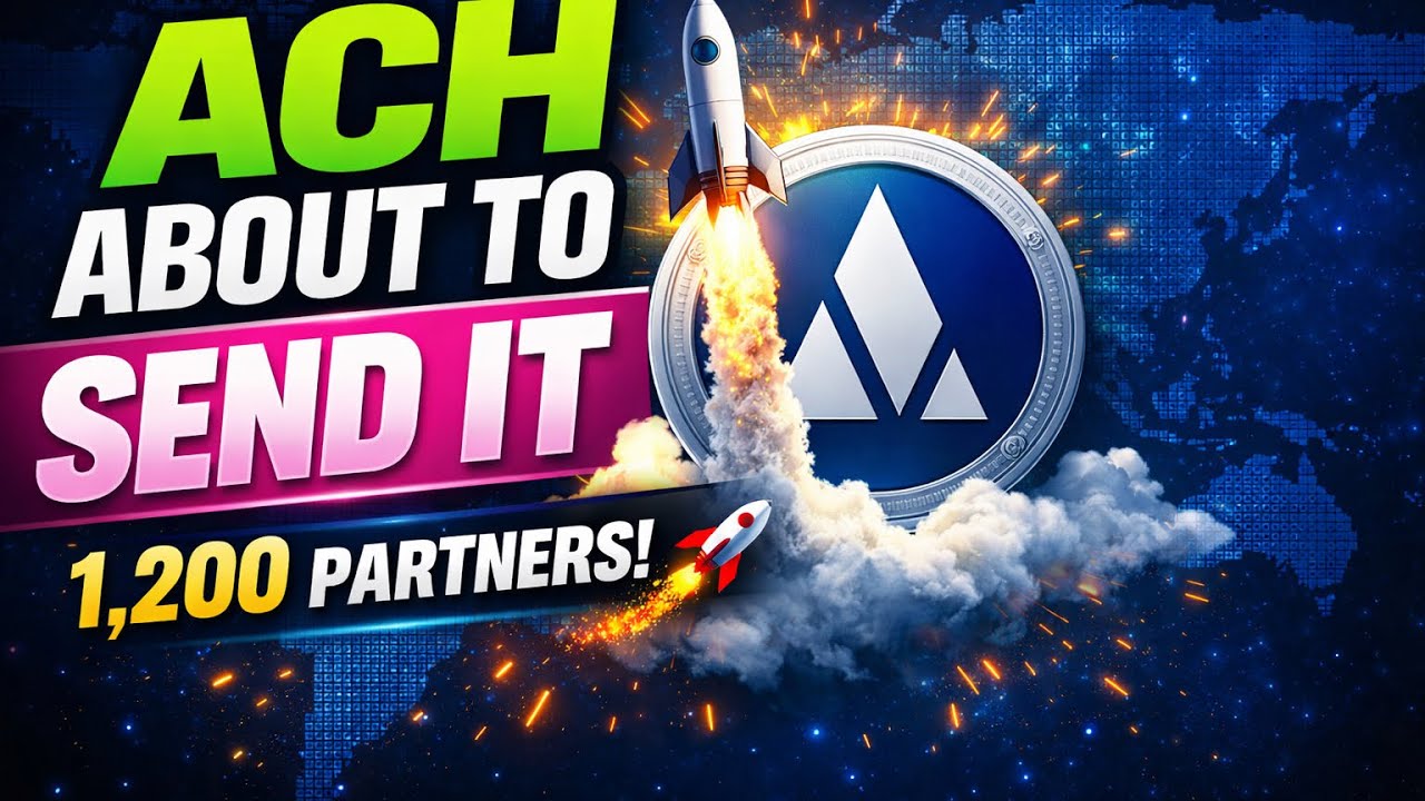 STOP SLEEPING on $ACH &ndash; 1,200+ Partners & Alchemy Chain About To Send It 🚀