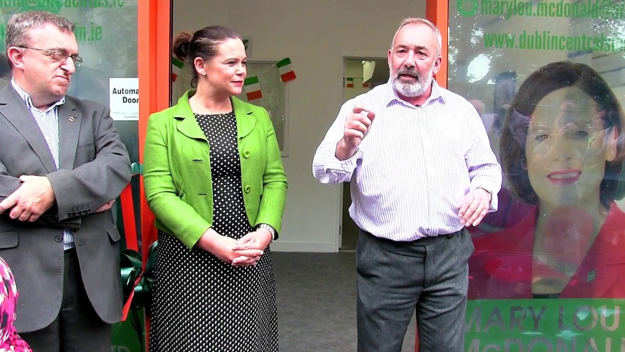 Mary-Lou McDonald opens a new constituency office in Dublin Central.