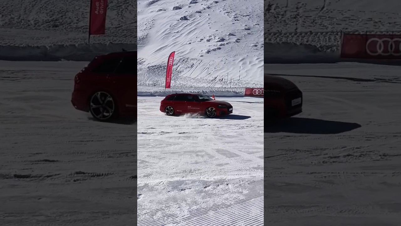 As&iacute; es el Audi Driving Experience Sierra Nevada ❄️ #corioncars #pruebasdecoches #audi #quattro