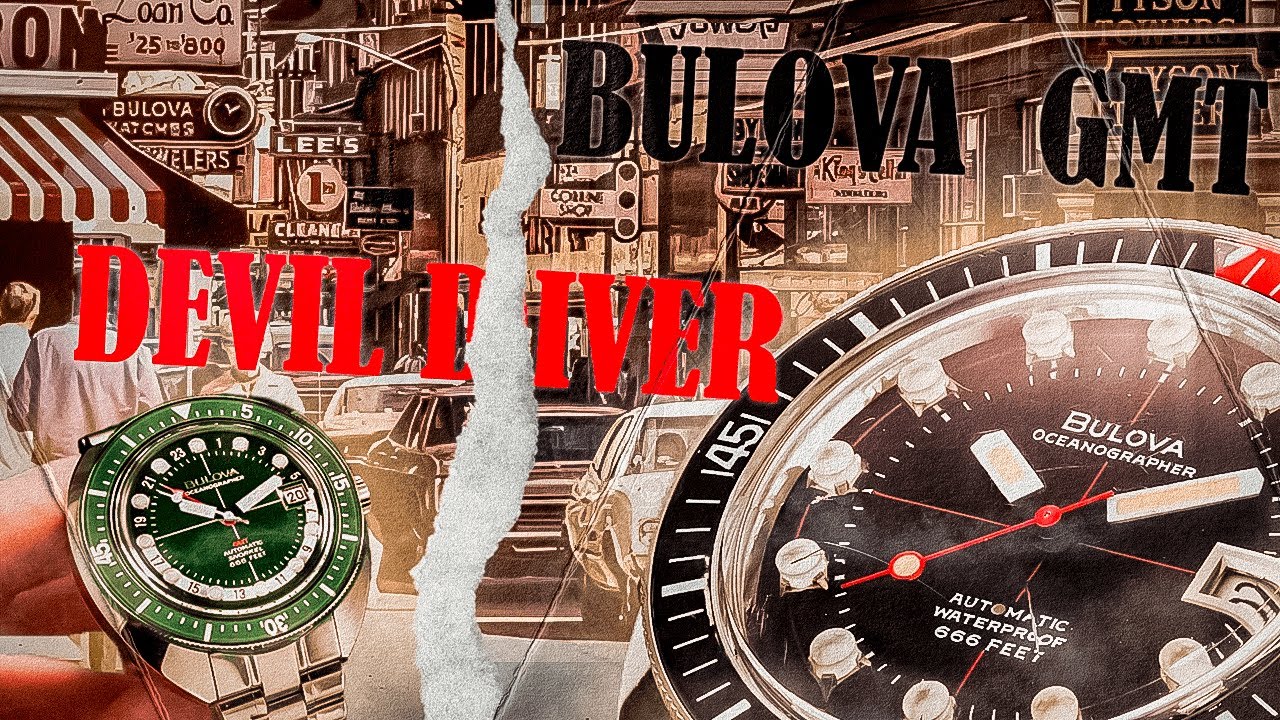 СРАВНЕНИЕ Bulova Oceanographer GMT 96B405 98B415 / ОБЗОР
