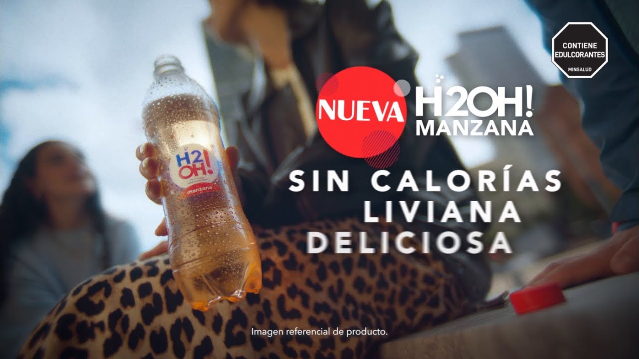 Nueva H2OH Manzana. Tanta maravilla es cierta.