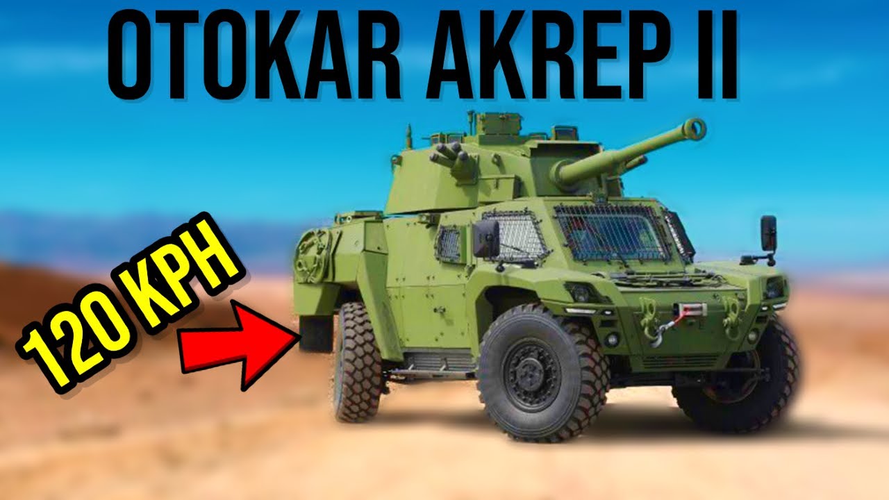 Turkish Otokar Akrep 'Scorpion' II Armored Vehicle | ADVANCED HIGH SPEED SCOUT CAR 👁🚙