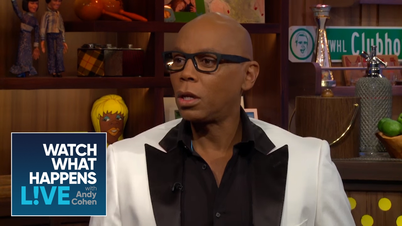 RuPaul Asks Andy About The First Album He Ever Bought | Host Talkative | WWHL