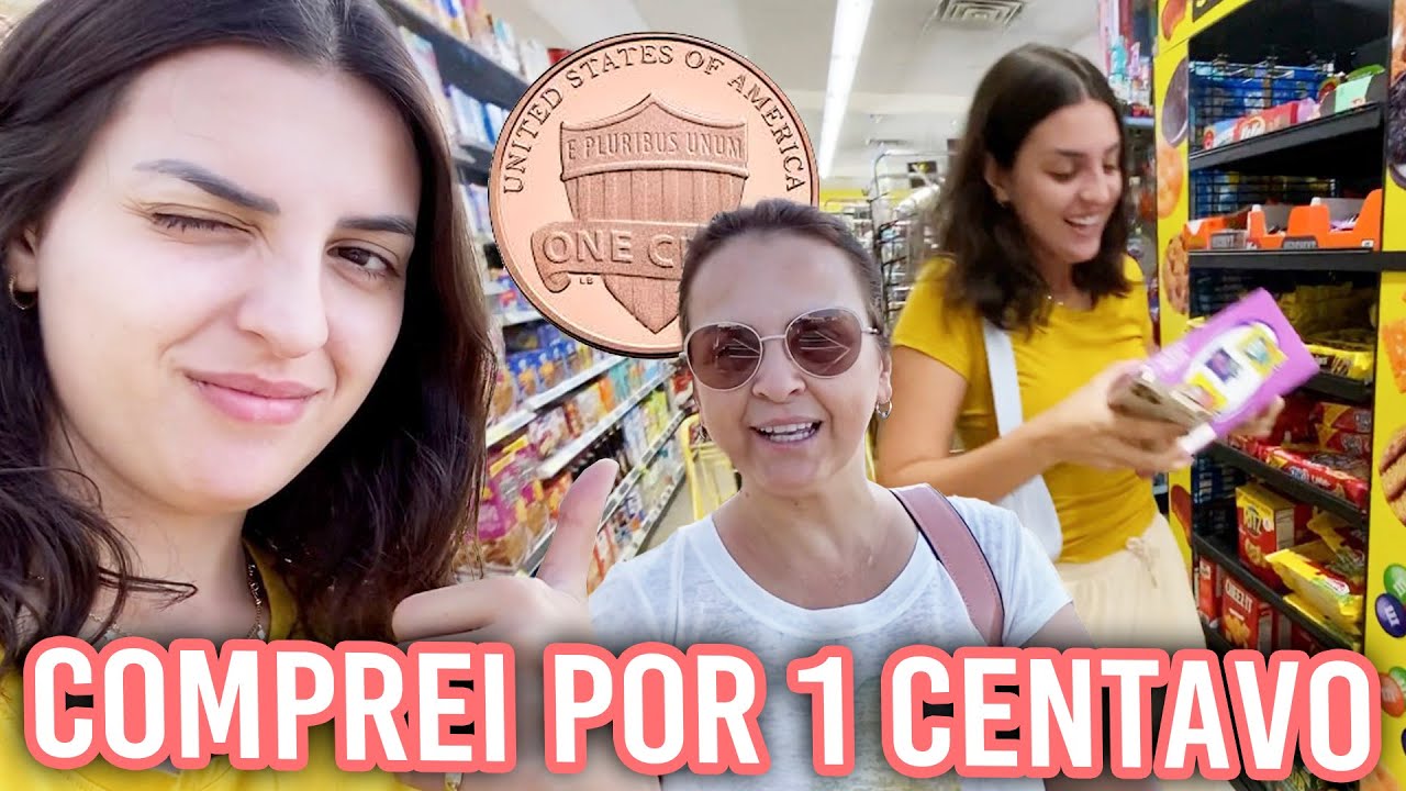 TUDO POR 1 CENTAVO NOS ESTADOS UNIDOS - ACHAMOS MUITA COISA @Jekriza @Adeline Camargo @Fabia Lopes