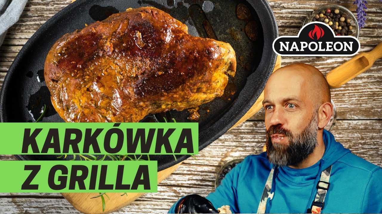 Karkówka z grilla gazowego.