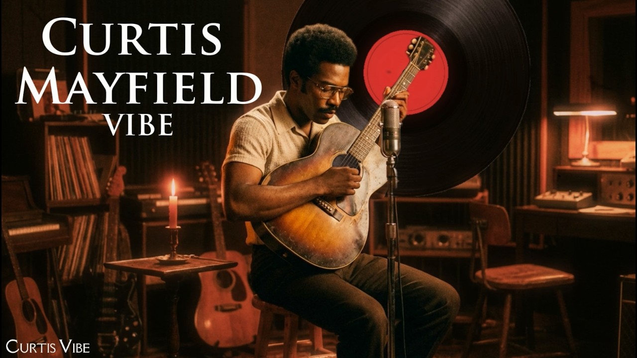 Curtis Mayfield Vibe Soul Playlist for Late Night Reflection, Smooth Funk & Deep Feelings 🎶