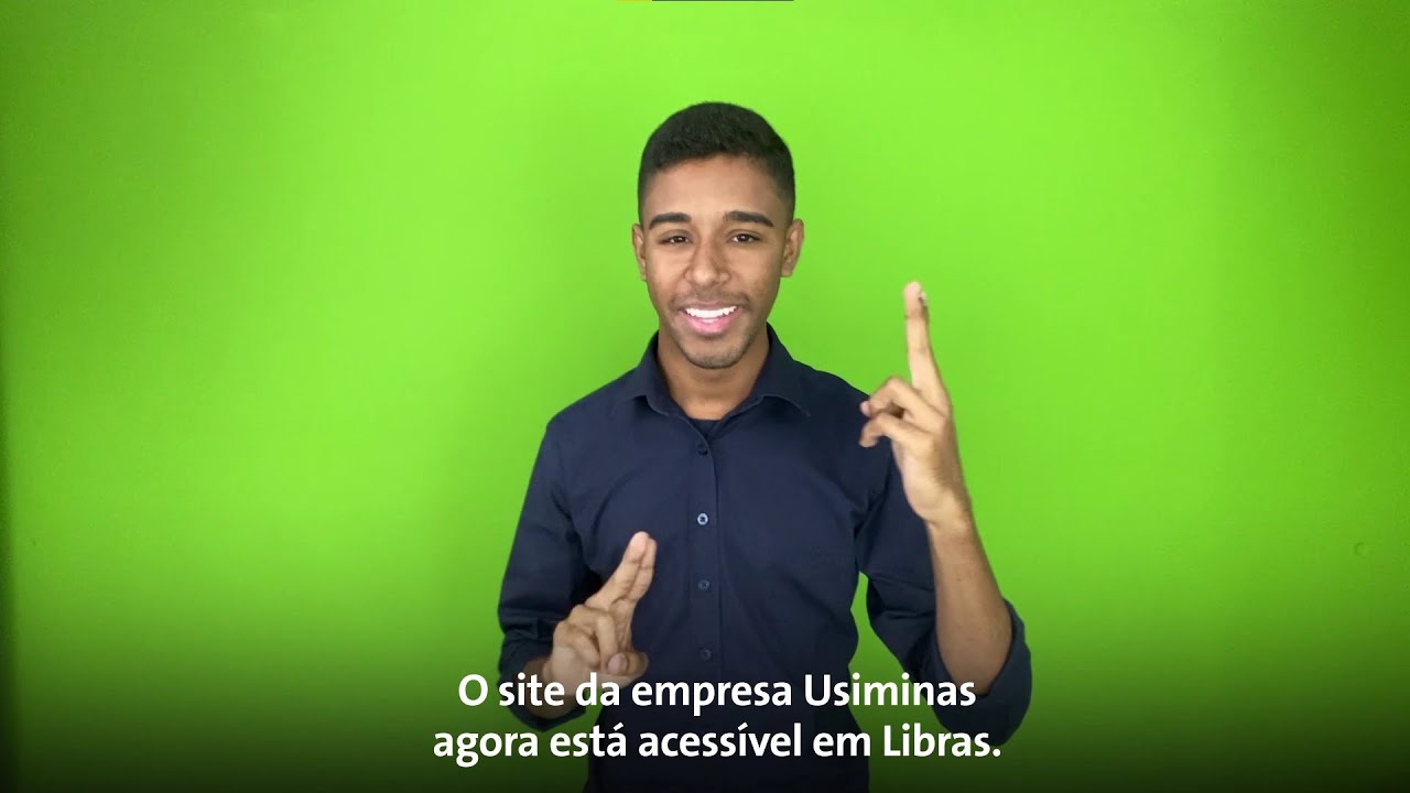 Handtalk | Inclus&atilde;o tamb&eacute;m no site da Usiminas!
