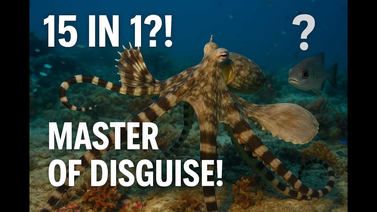 The Master of Disguise: Meet the shape shifting Mimic Octopus