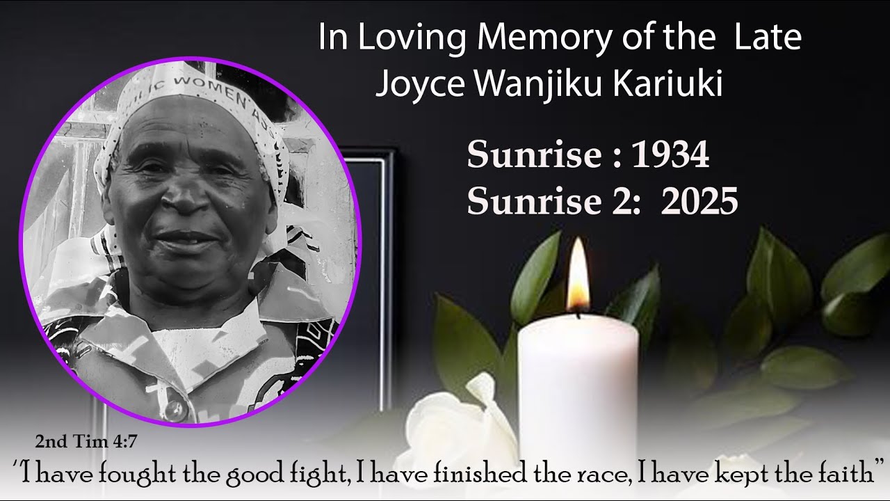12-11-2025 | LIVE | Funeral Mass | In Loving Memory of Joyce Wanjiku Kariuki.