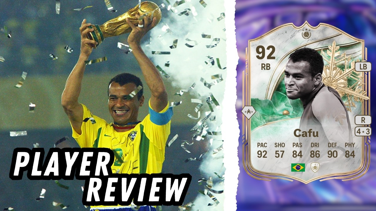 VALE la PENA CAFU ICONO WINTER WILDCARDS 92 SBC?? FC 26 REVIEW !!