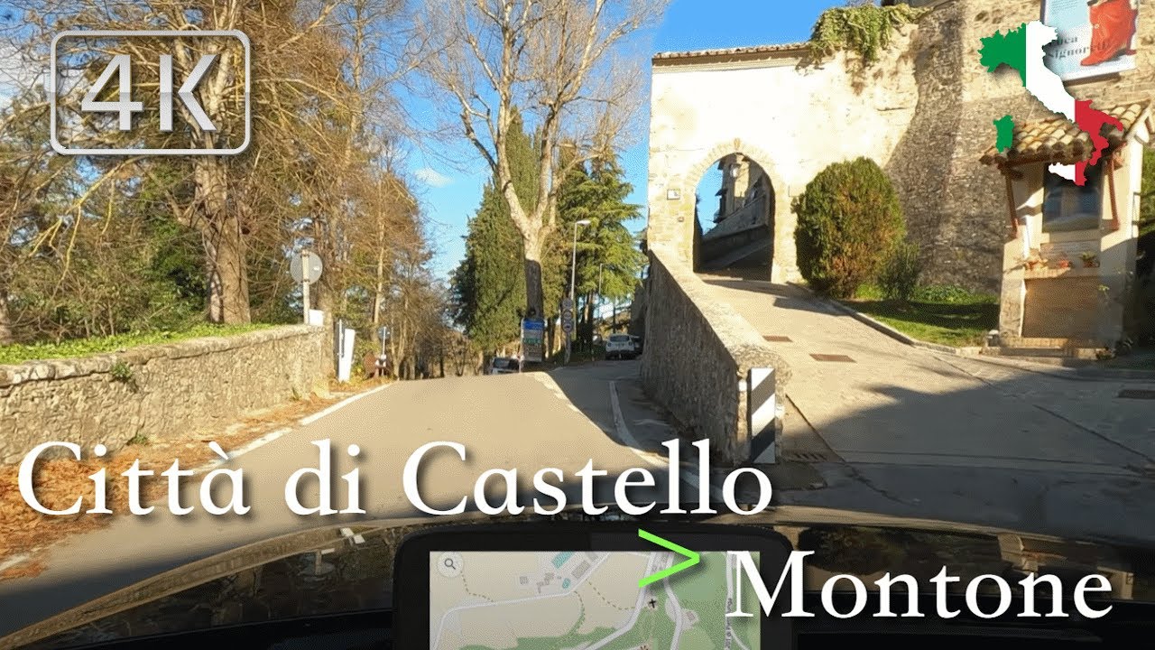 Scenic Drive (Umbria), Italy [Città di Castello ⩾ Montone] December | 🌞