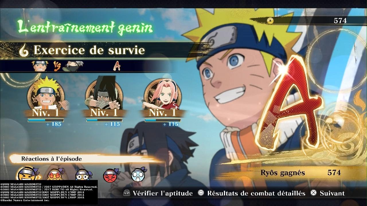 NARUTO X BORUTO Ultimate Ninja STORM / premier chapitre du mode histoire