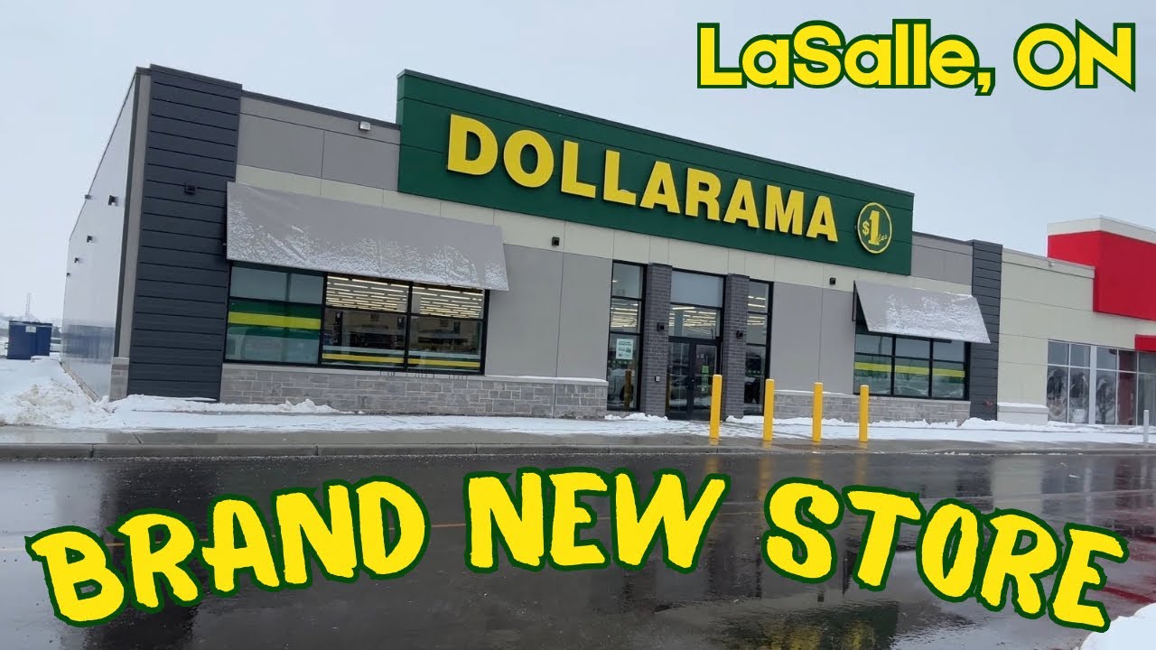 Новый магазин Dollarama в Ласалле, Онтарио. Полный обзор магазина (2026 год).