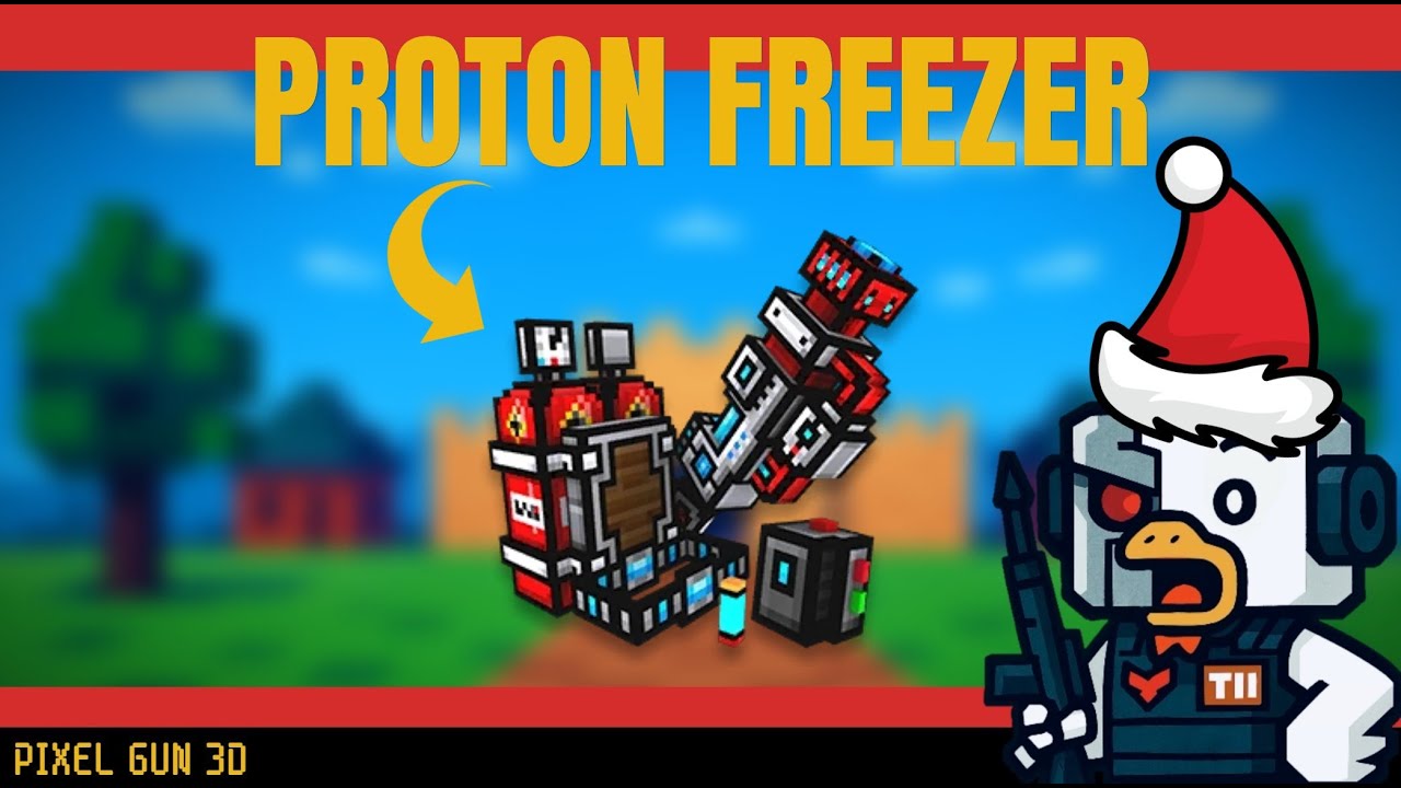PIXEL GUN 3D | Proton Freezer upgraded to Mythical is simply GREAT!