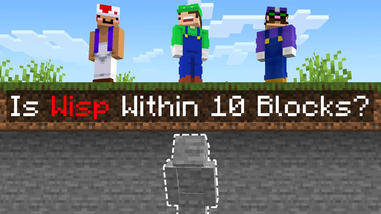 The Impossible Hide and Seek Game in Minecraft...