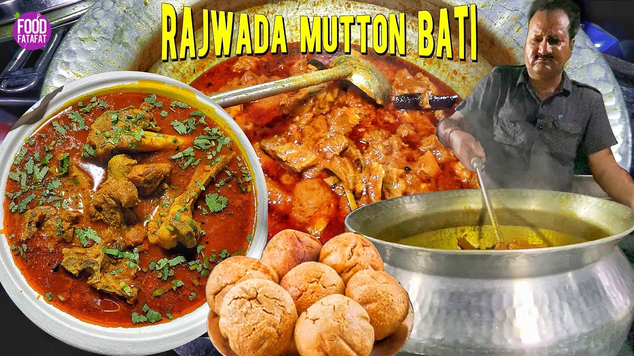Rajwada Mutton Rajasthani At Non Veg Buggy | Mutton Bati | Indian Street Food