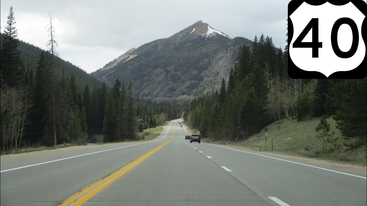 Berthoud Pass Highway (US 40) westbound