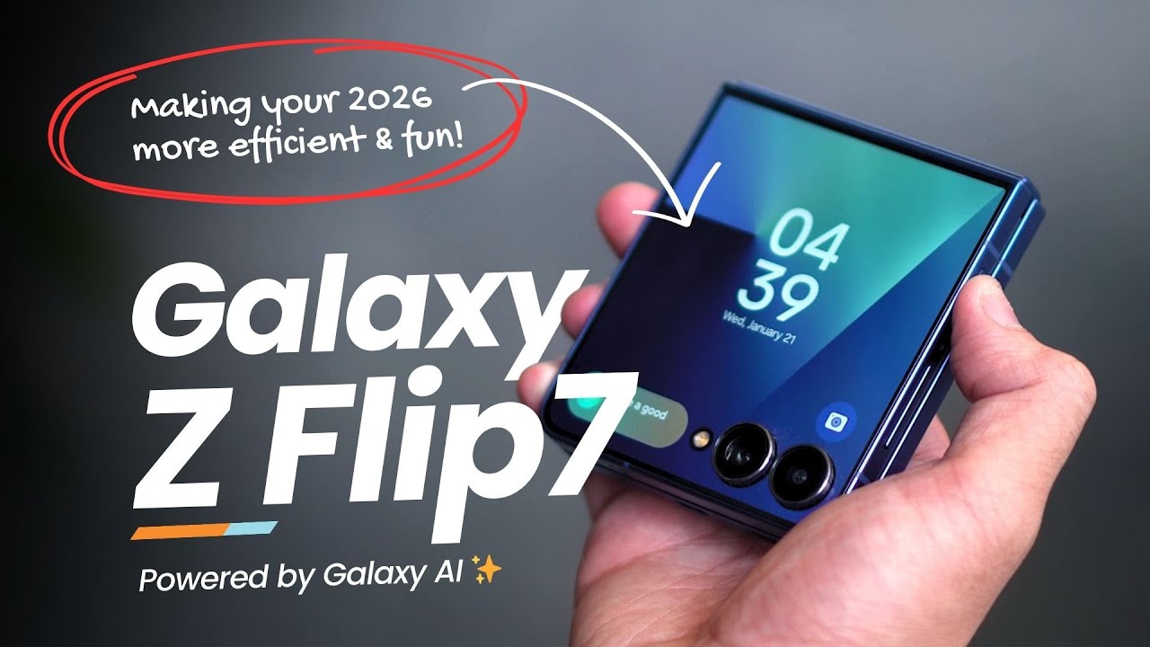 Galaxy Z Flip7: Делайте дела эффективнее (и с удовольствием!) с помощью Galaxy AI.