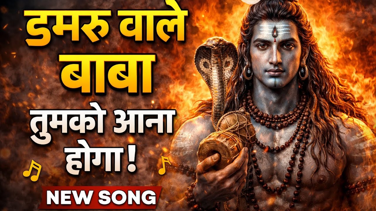 डमरू वाले बाबा तुमको आना होगा | Mahadev Bhajan 2026 | Har Har Mahadev | Shiv Bhakti Song #video 