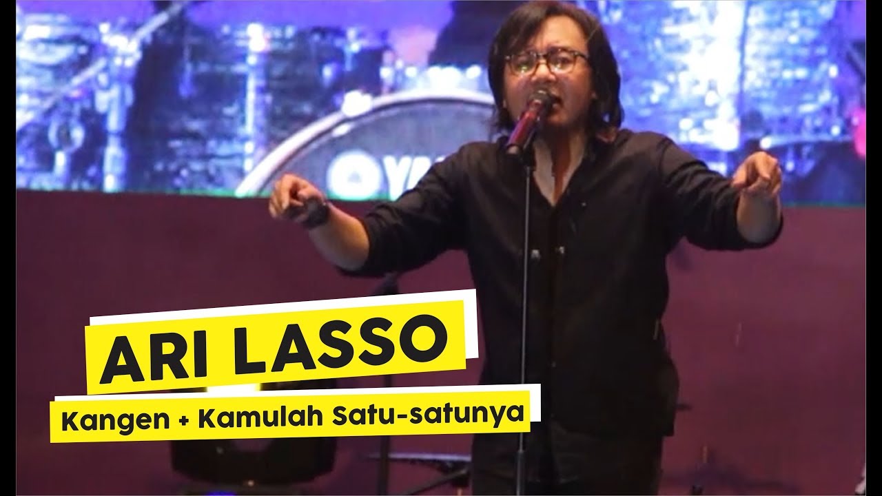 [HD] Ari Lasso - Kangen & Kamulah Satu-satunya (Live at BPD DIY 2018)