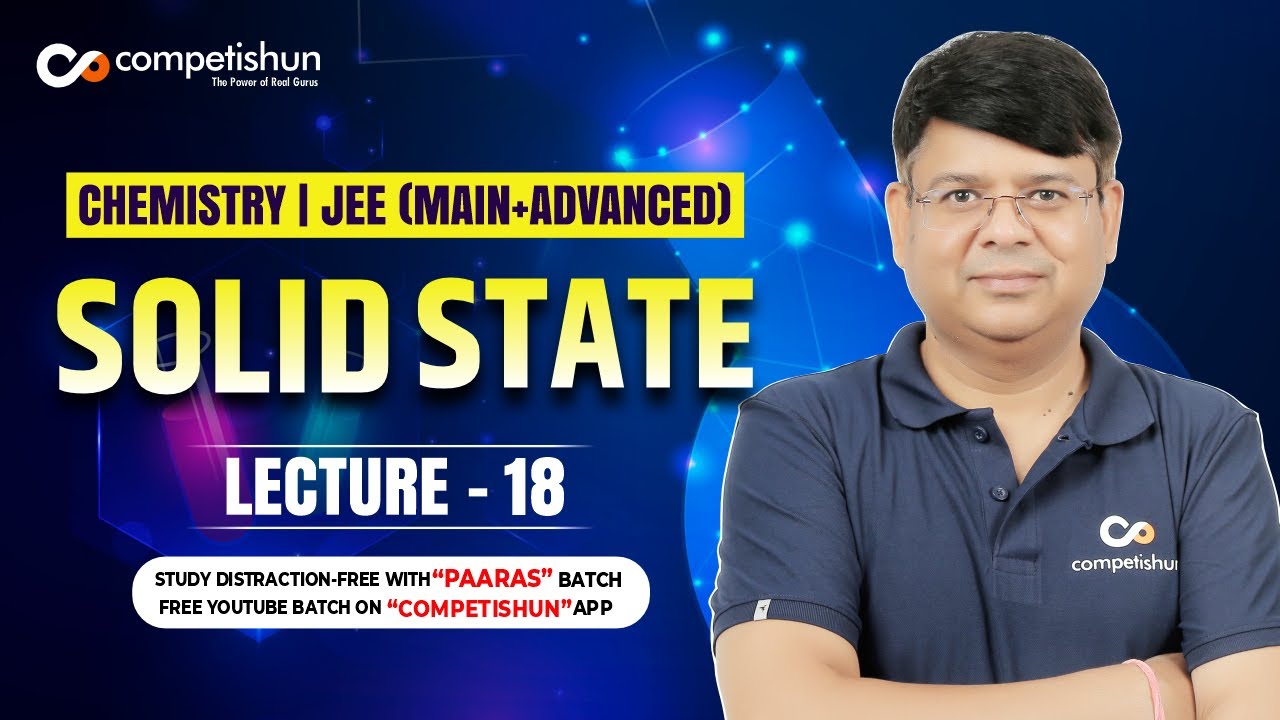 18 Zinc Blende Structure | Fluorite Structure | Solid State | Chemistry Class 12 | IIT Advanced