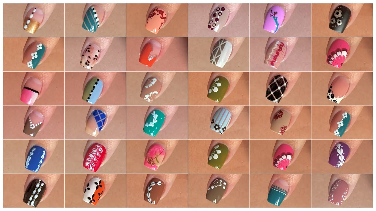 35+ Easy nail art with household items || Nail art compilation 2026